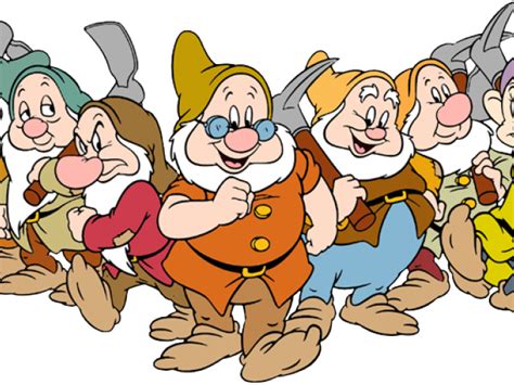 Snow White And The Seven Dwarfs Png Transparent Image