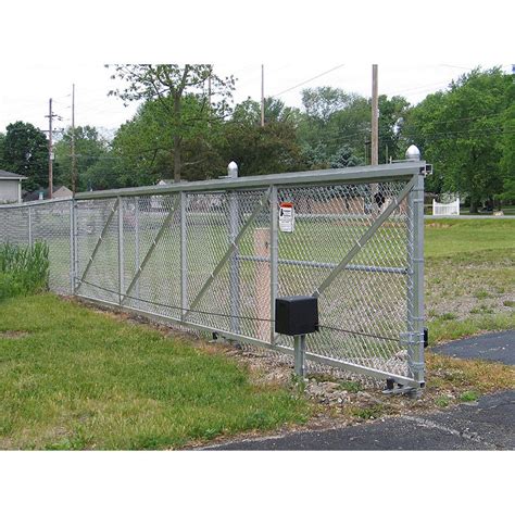 Chain Link Fence Steel Cantilever Slide Gate Kits Ph