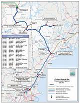Maine Natural Gas Pipeline Map Images