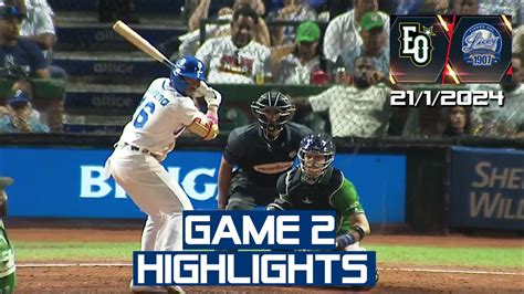 Tigres Del Licey Vs Estrellas Orientales Resumen Serie Final Juego