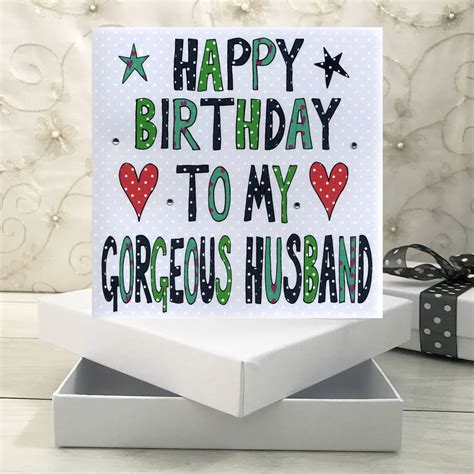 Personalised gifts for husband birthday. Personalised Husband Birthday Book Card By Claire Sowden ...