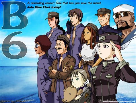 Blue Submarine No 6 Recruitment Submarine Recruitment Blue Anime