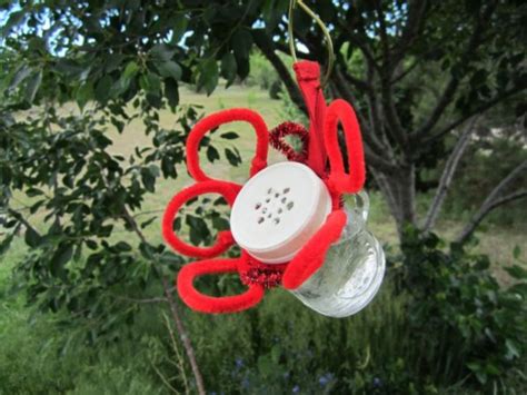 Diy mason jar hummingbird feeder pictures 5. 16 DIY Homemade Hummingbird Feeder Ideas That Will Attract Them to Your Home
