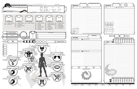 Oc Simplified E Character Sheet Dnd Images And Photos Finder
