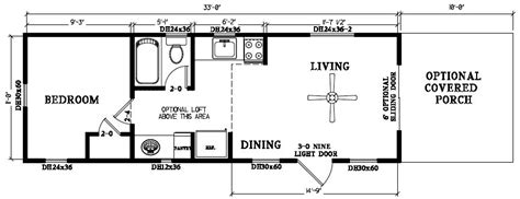 400 sq ft house plan. 400 Sq. Ft. Oak Log Cabin on Wheels | House floor plans ...