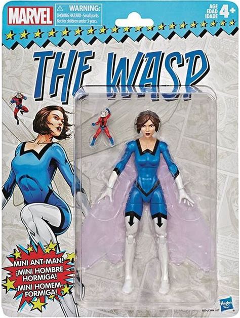 Marvel Marvel Legends Vintage Retro Series 2 Wasp Action Figure Classic