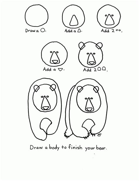 Here's a really quick video on drawing a cartoon bear. Cave Reading: Illustrations for Lewis and Clark