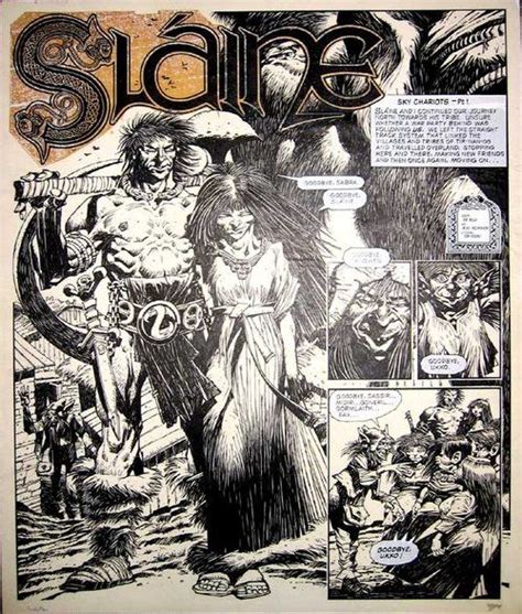 Slaine Mike Mcmahon Ilustrações