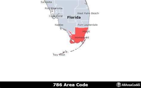 786 Area Code Location Map Time Zone And Phone Lookup