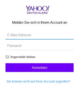 Add, change, or remove a recovery method. Yahoo Mail - Login anmelden | PREISVERGLEICH.de