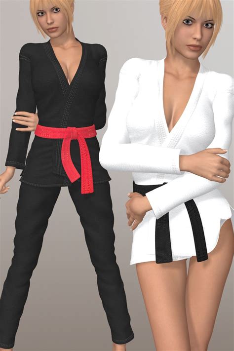 Karate Outfit 3d Figure Essentials 3d Age Outfits