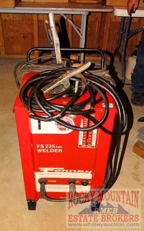 Forney Fs235 Amp Welder With Leads Auctioneers Who Know Auctions