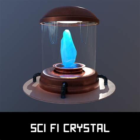 Artstation Sci Fi Crystal