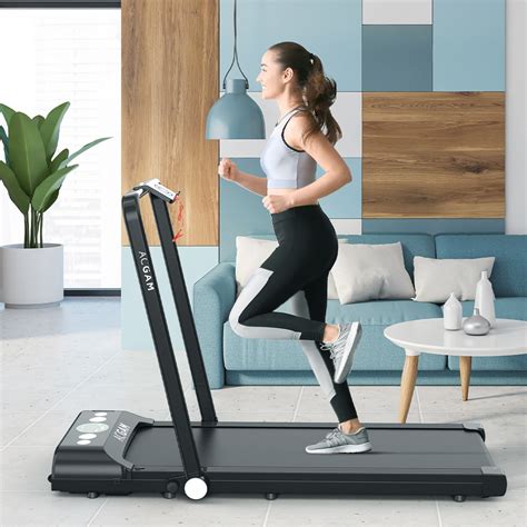 New Acgam B1 402 Portable Treadmill Smart Walking Machine 2 In 1