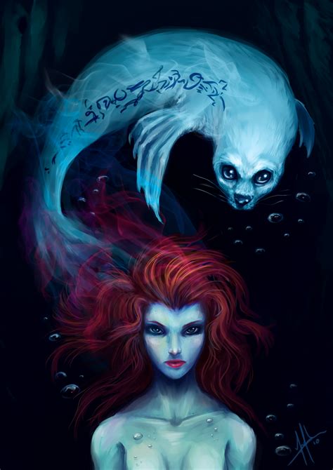 Selkie By Kerynean On Deviantart Mermaid Art Mermaids And Mermen