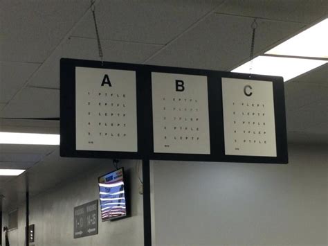 Dmv eye chart 2015