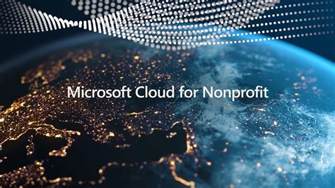 Microsoft Announces Cloud For Nonprofit Thresholdworld A Partner