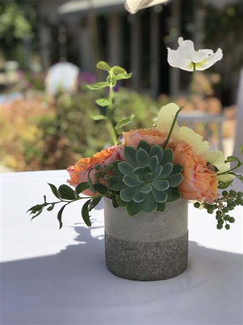 Simple and fun wedding centerpieces | Succulent centerpieces, Centerpieces, Wedding centerpieces