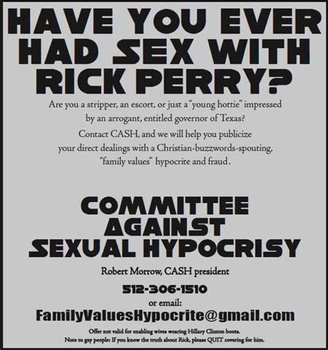 pitsnipes gripes have you ever had sex with rick perry — the wishful ad ad hominem