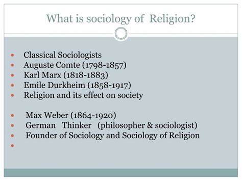 ppt sociology of religion powerpoint presentation free download id 1823035
