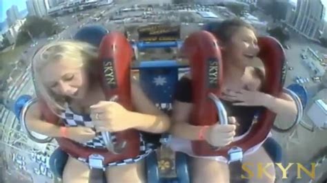 Tits Pop Out On Slingshot Ride Telegraph