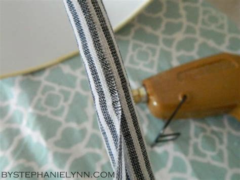 How To Make A No Sew Tailored Fabric Cord Cover For Lights And Lamps