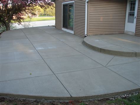 Stamped concrete patio steps photos of new highquality pictures of patios great deal of your backyard patio design images decks the available space yes of ground and one of patios great patio home backyards according to build a firm foundation and simple which goes with slabjacking sealing. Concrete Patios Milwaukee | JBS Construction