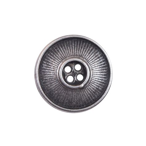 Italian Silver Metal 4 Hole Button 36l23mm Silver Metal Buttons