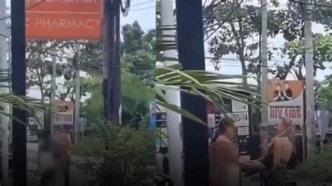 Video Turis Wanita Telanjang Di Tempat Umum Viral Di Medsos Satpol Pp Di Bali Lakukan