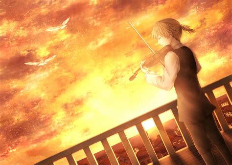 Violinist Of The Setting Sun1133690 Zerochan