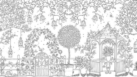 Secret Garden Coloring Book Free Pages Educative Printable