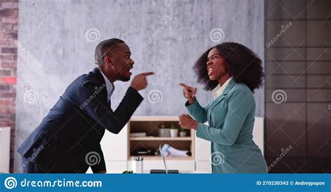 Angry Business People Shouting Stock Photo Image Of Argue Fight