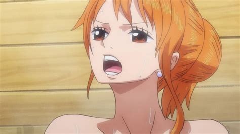 Nami Bath Scene One Piece Episode 931 One Piece Nami Anime One