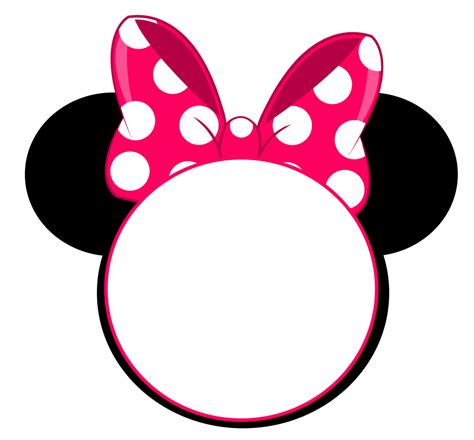 Choose file, download as, png to download a copy of the graphic on your. FREE Minnie Mouse Head Invitation Template | Download ...