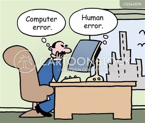 Human Error Cartoons And Comics Funny Pictures From Cartoonstock