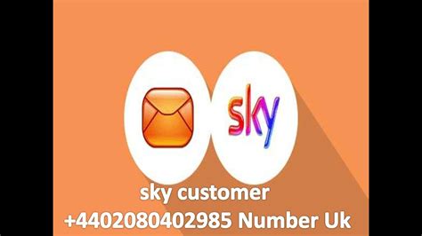 Sky Email Contact 4402080402985 Number Uk Youtube