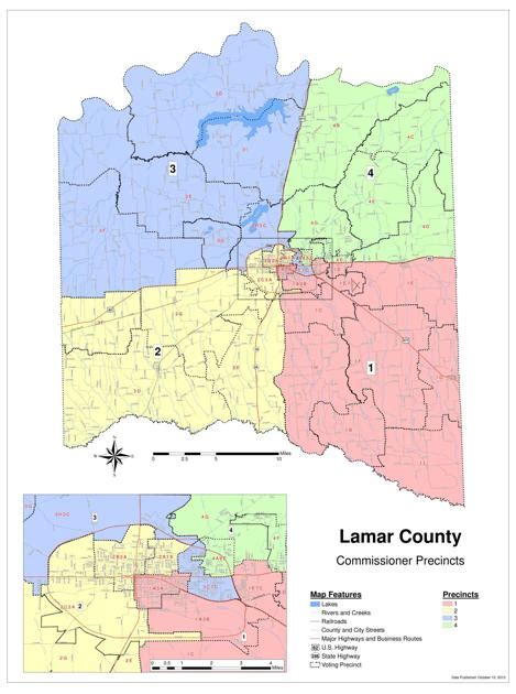 Lamar County Precinct Map