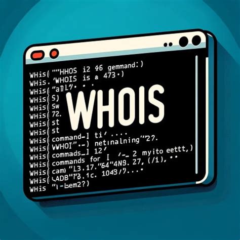 How To Install And Use ‘whois Command In Linux