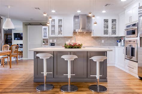 Slate is a natural material that can be used for a number of applications, including kitchen countertops. Shaker White (Value Series) and Newport in Slate (Select Series) - Transitional - Kitchen ...