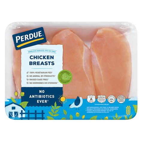 Perdue® Fresh Boneless Skinless Chicken Breasts 829 Perdue®