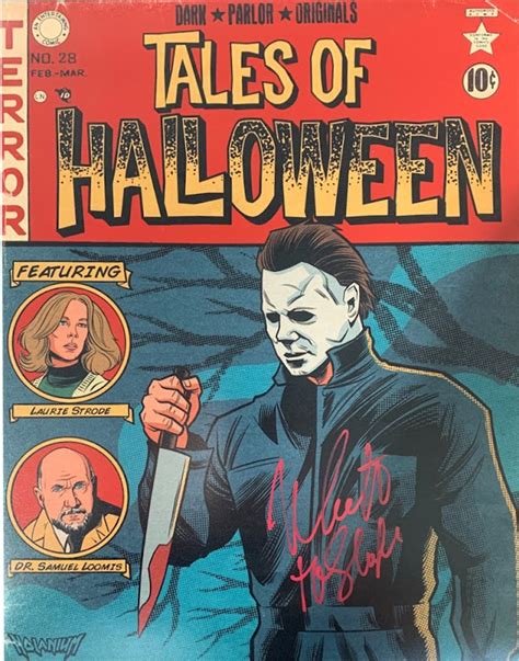 The Horrors Of Halloween EC COMICS Style Artwork Of HORROR MOVIES Part 4