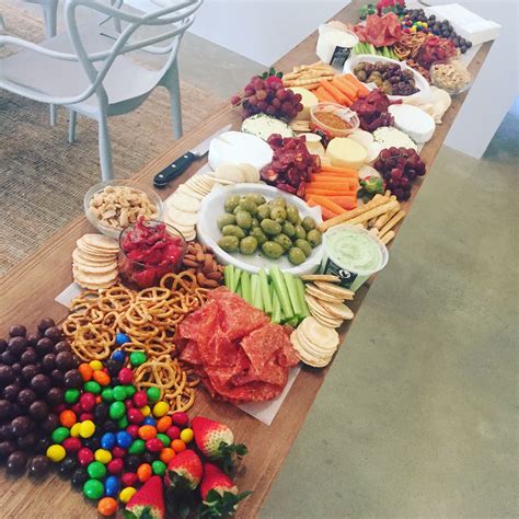 Grazing Table For Nicks Birthday Party Snacks Party Snack Table Birthday Party Snacks