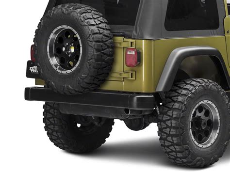 Rugged Ridge Jeep Wrangler Tire Carrier Heavy Duty Textured Black