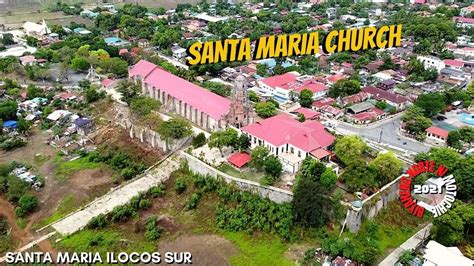 Aerial View Of Santa Maria Church Santa Maria Ilocos Sur Youtube