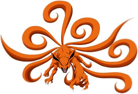 Nine Tailed Fox Naruto Png Clipart Large Size Png Image Pikpng