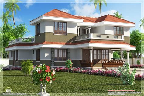 Beautiful Villa Elevation In 2600 Sqfeet Kerala Home Design And