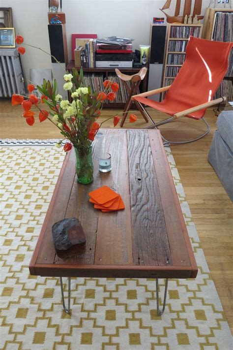 Related articles to wood coffee table hairpin legs Buy Handmade Reclaimed Wood Coffee Table With Hairpin Legs ...