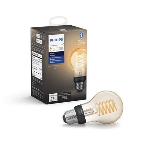 Philips Hue White A19 Led 40w Equivalent Dimmable Wireless Edison Smart