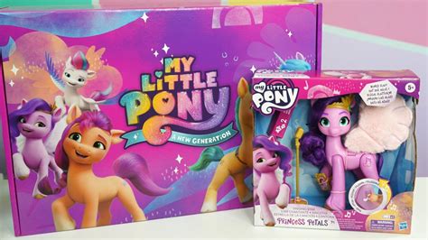 My Little Pony A New Generation Movie Toy Singing Princess Petals Youtube