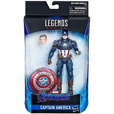 Avengers Endgame Marvel Legends Captain America Worthy 6 Inch Action
